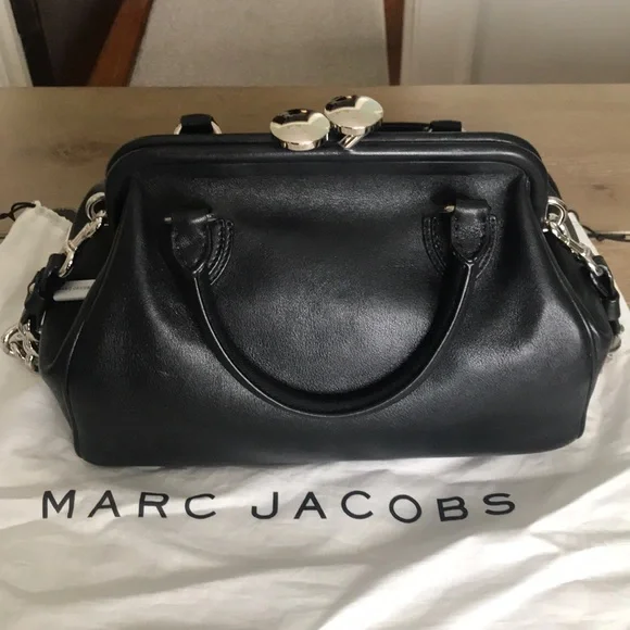 Marc Jacobs Black Satchel Bag - Picture 4 of 8